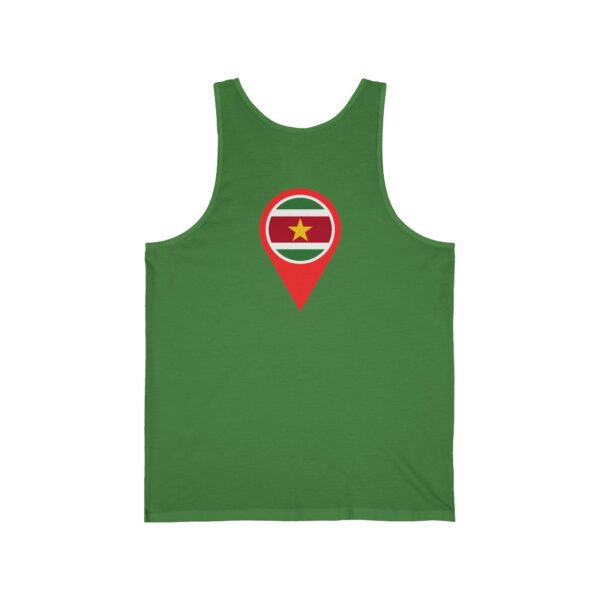 Surinamese Flag Unisex Jersey Tank – Celebrate Your Heritage in Style - Image 8