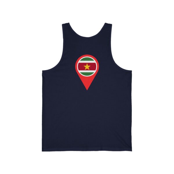 Surinamese Flag Unisex Jersey Tank – Celebrate Your Heritage in Style - Image 14