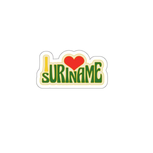 I Love Suriname-1 Sticker - Image 10