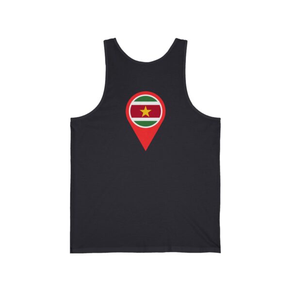 Surinamese Flag Unisex Jersey Tank – Celebrate Your Heritage in Style - Image 6