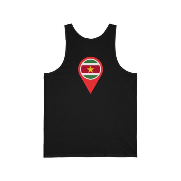 Surinamese Flag Unisex Jersey Tank – Celebrate Your Heritage in Style - Image 4