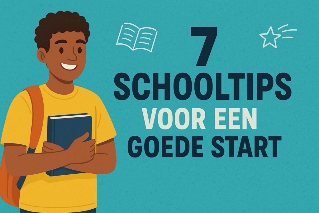 7 schooltips voor een goede start!