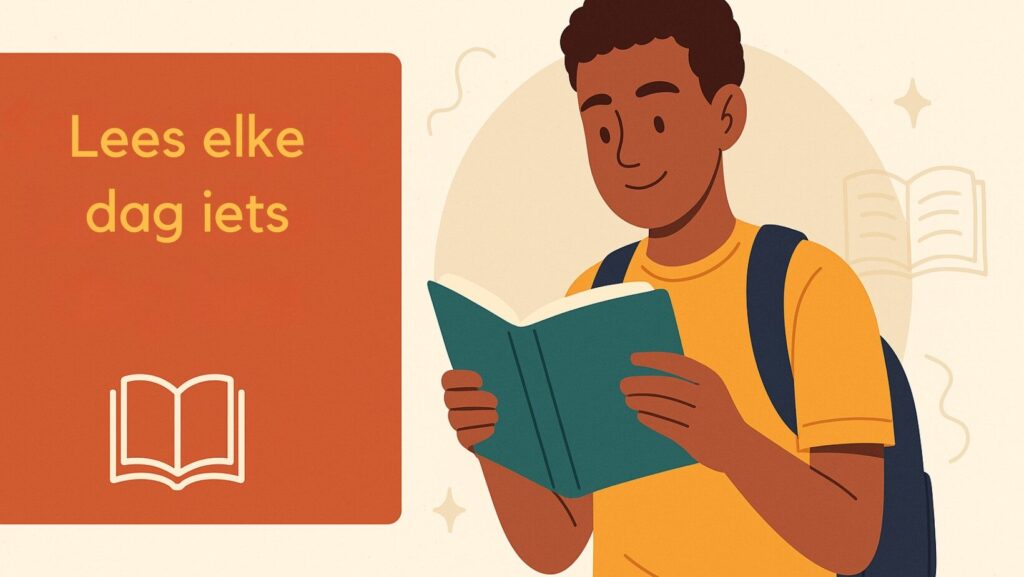 Schooltip 4. Lees elke dag iets 📖