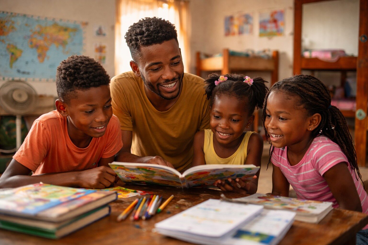 Begeleiding van jongeren in Suriname begint met lezen, aandacht en persoonlijke begeleiding