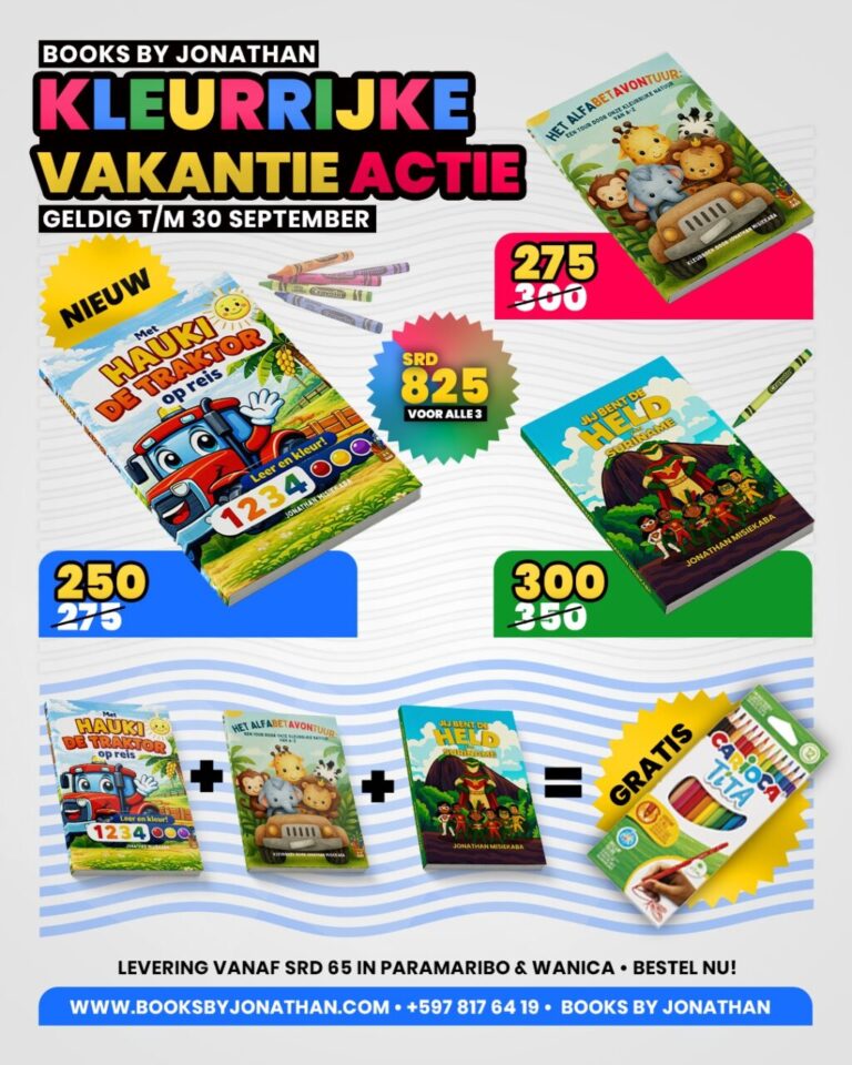 Actiepakket – Kleurrijke Vakantie 🌈📚