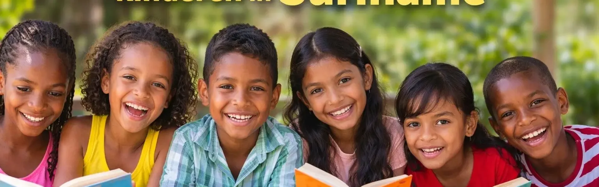 Leesprojecten voor kinderen in Suriname